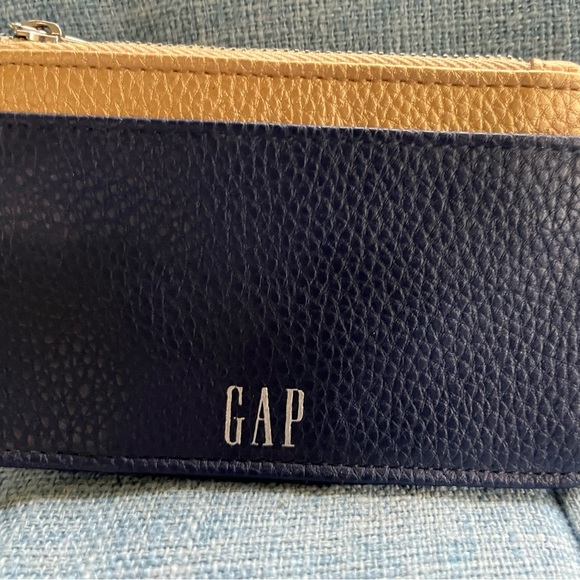 Gap coin purse navy and gold - Picture 1 of 2
